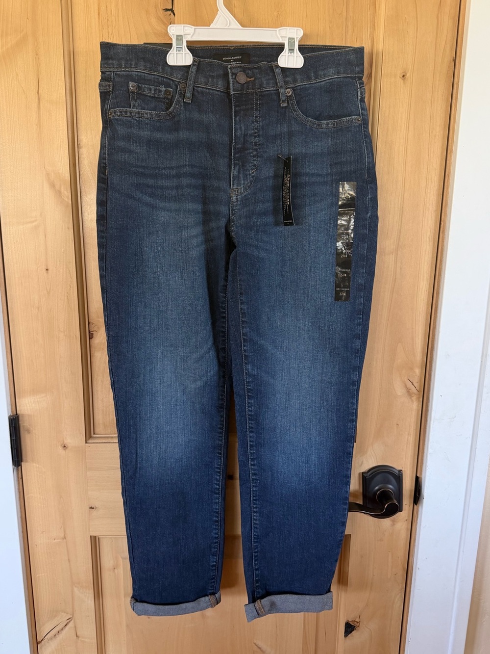 Banana Republic Curvy Girlfriend Jeans.
